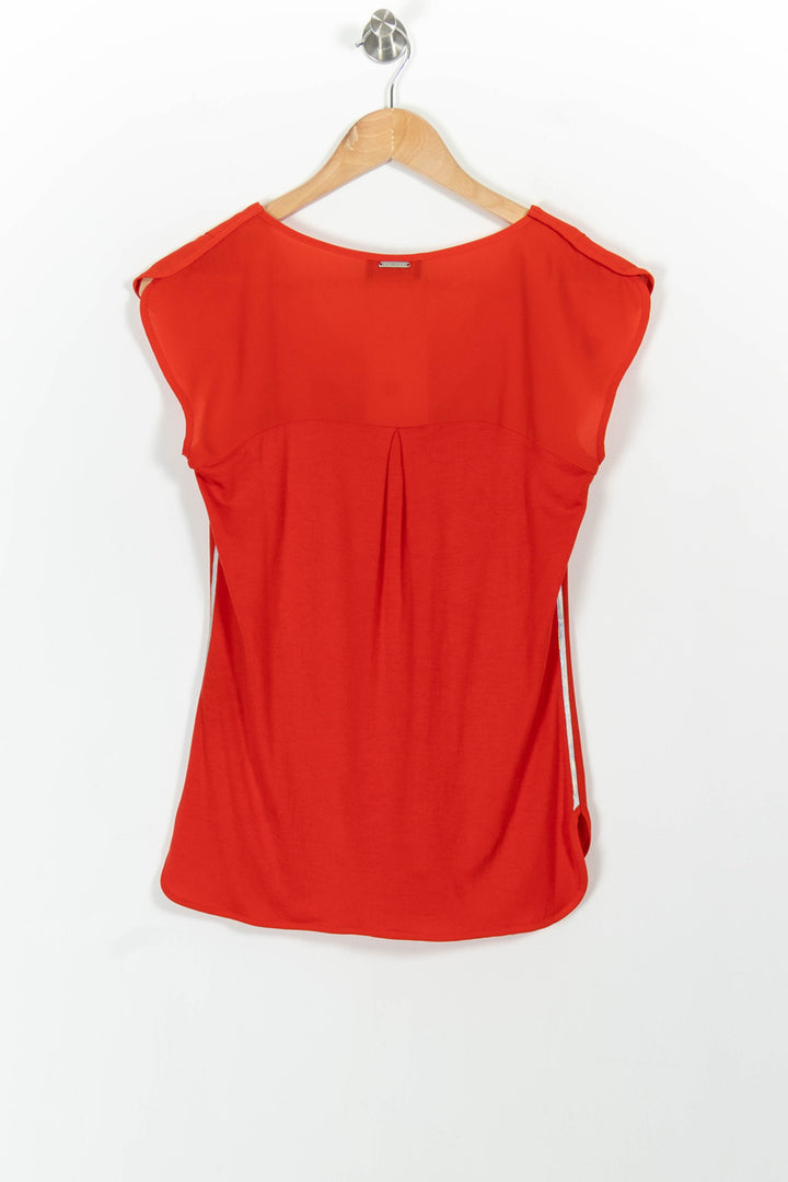 Blouse Rouge - Taille XS/34 de la marque One Step | PARAD101482 - Vendu par Paradigme - Image 4