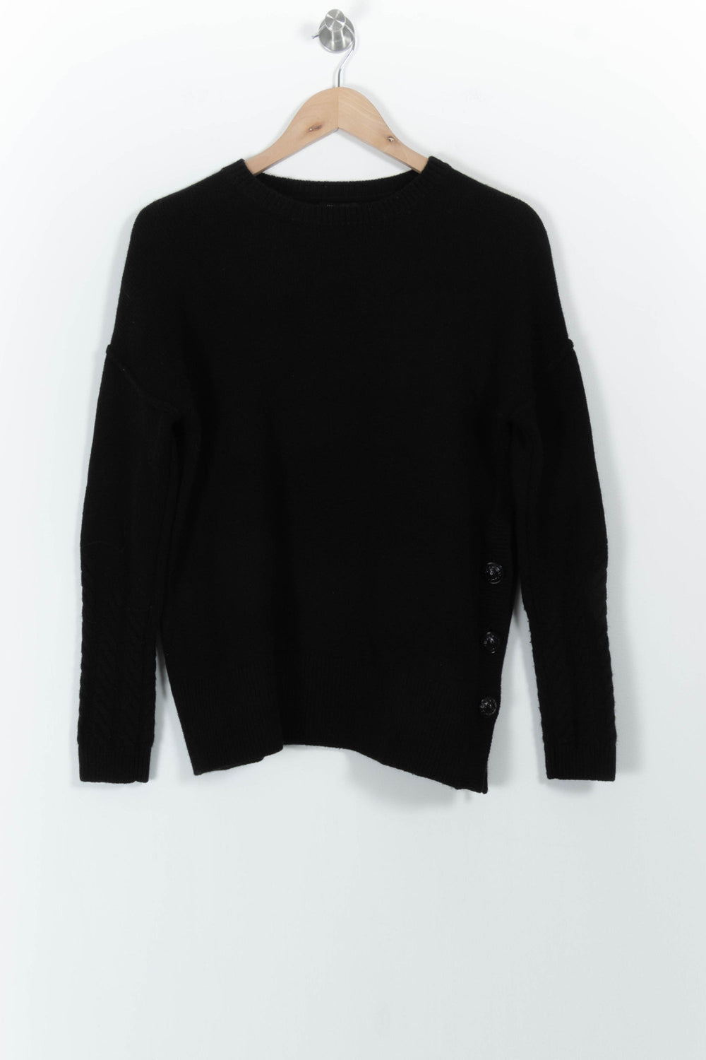 Pull Noir - Taille XS/34 de la marque IKKS | PARAD101483 - Vendu par Paradigme - Image 2