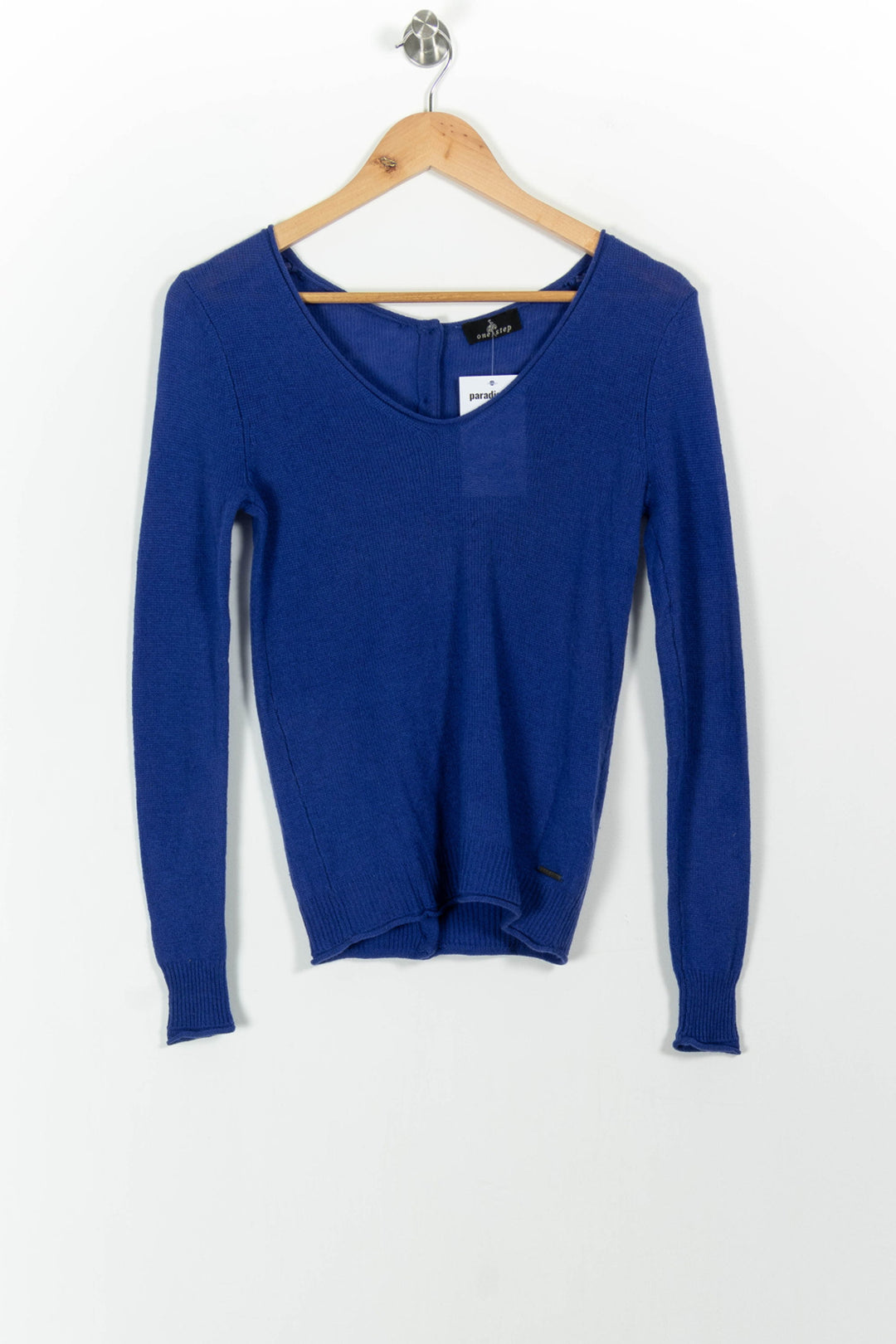 Pull Bleu - Taille XS/34 de la marque One Step | PARAD101486 - Vendu par Paradigme - Image 2