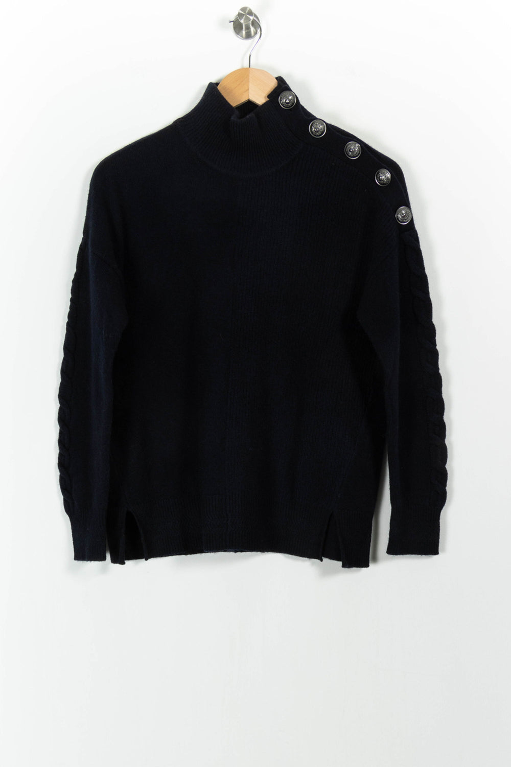Pull Bleu - Taille XS/34 de la marque IKKS | PARAD101487 - Vendu par Paradigme - Image 2