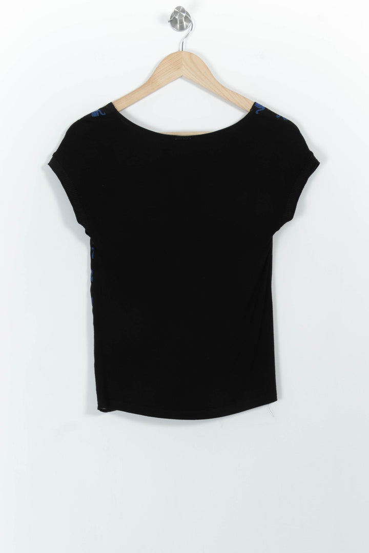 T-shirt Noir et Bleu - Taille XS/34 de la marque One Step | PARAD101496 - Vendu par Paradigme - Image 4