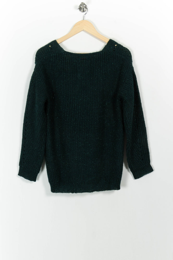 Pull Vert - Taille XS/34 de la marque One Step | PARAD101498 - Vendu par Paradigme - Image 4