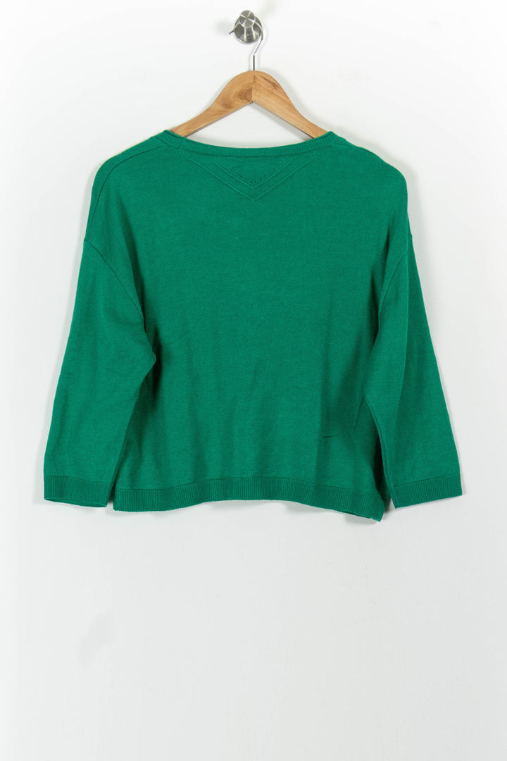 Cardigan Vert - Taille L/40 de la marque La Fée Maraboutée | PARAD101499 - Vendu par Paradigme - Image 4