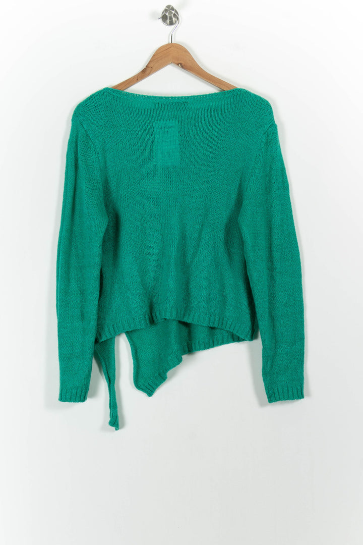 Pull Vert - Taille L/40 de la marque La Fée Maraboutée | PARAD101504 - Vendu par Paradigme - Image 4