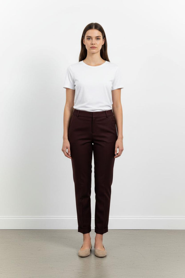 Pantalon Bordeaux - Taille S/36 de la marque Comptoir des Cotonniers | PARAD101505 - Vendu par Paradigme - Image 1