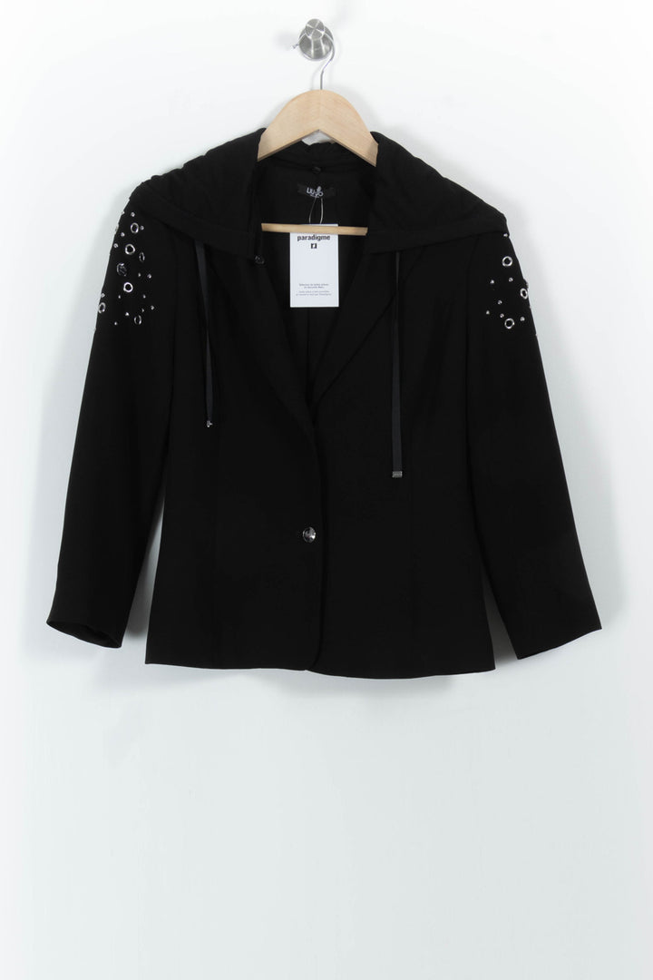 Veste Noire - Taille S/36 de la marque Liu Jo | PARAD101511 - Vendu par Paradigme - Image 2
