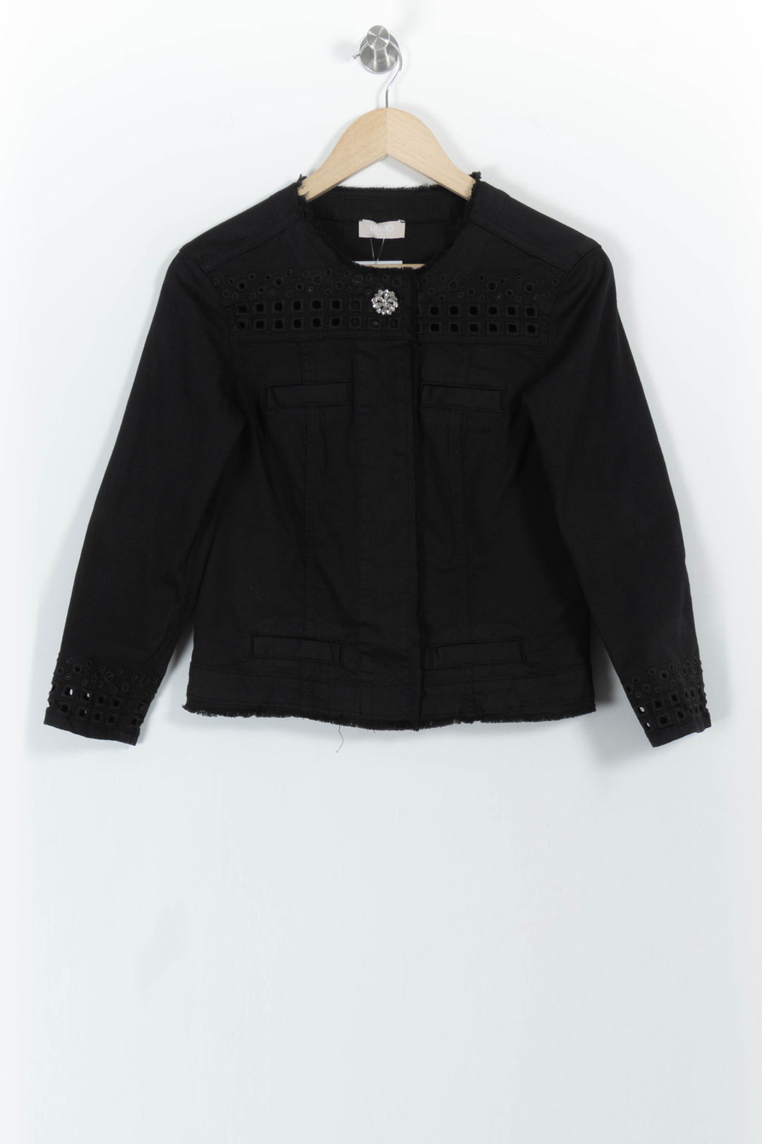 Veste Noire - Taille M/38 de la marque Liu Jo | PARAD101513 - Vendu par Paradigme - Image 2