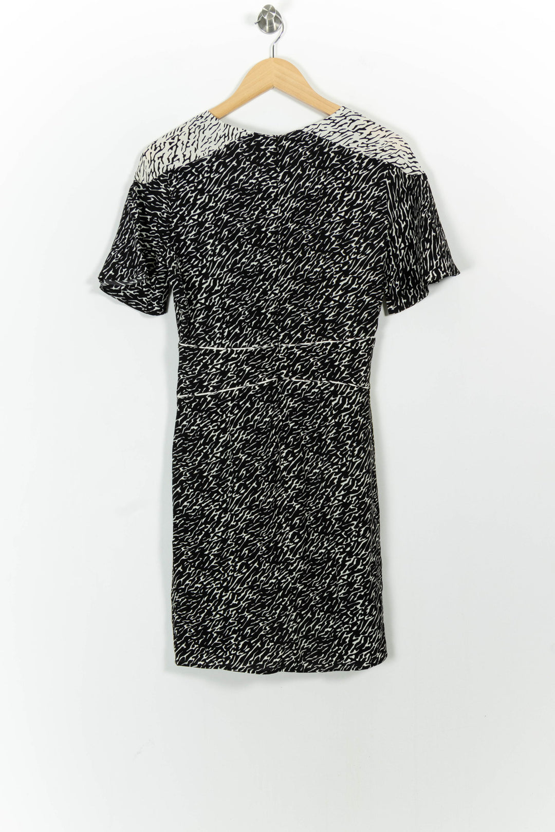 Robe Midi Noire et Blanche - Taille XS/34 de la marque One Step | PARAD101514 - Vendu par Paradigme - Image 4