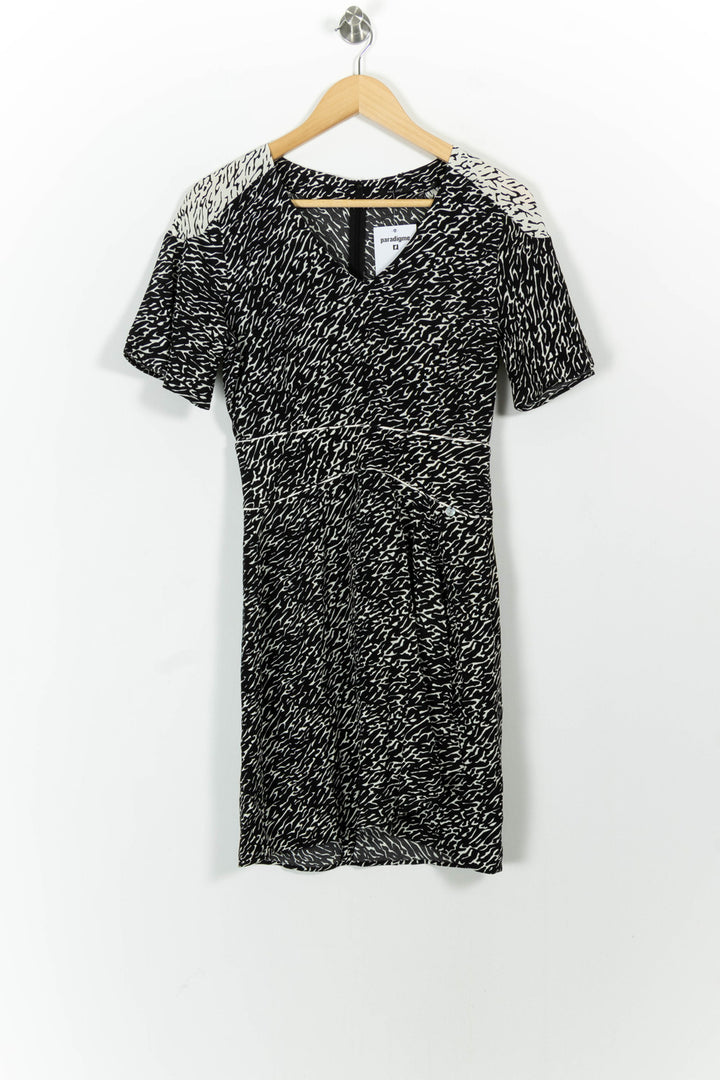 Robe Midi Noire et Blanche - Taille XS/34 de la marque One Step | PARAD101514 - Vendu par Paradigme - Image 2