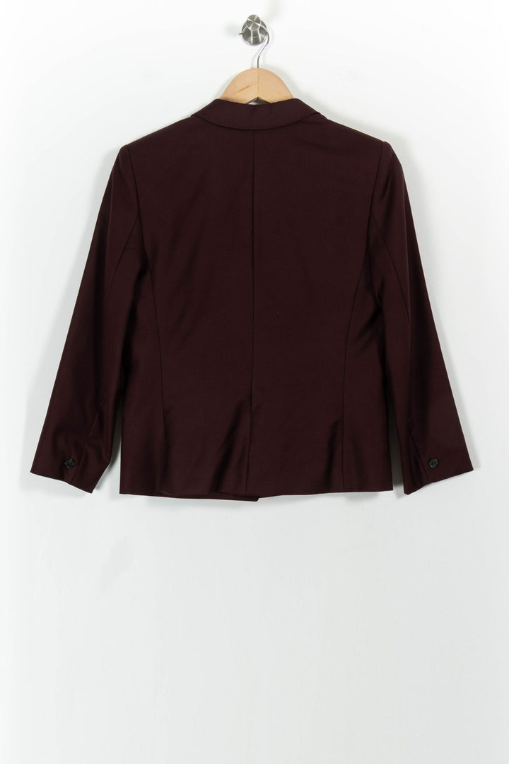 Blazer Bordeaux - Taille M/38 de la marque Comptoir des Cotonniers | PARAD101516 - Vendu par Paradigme - Image 4