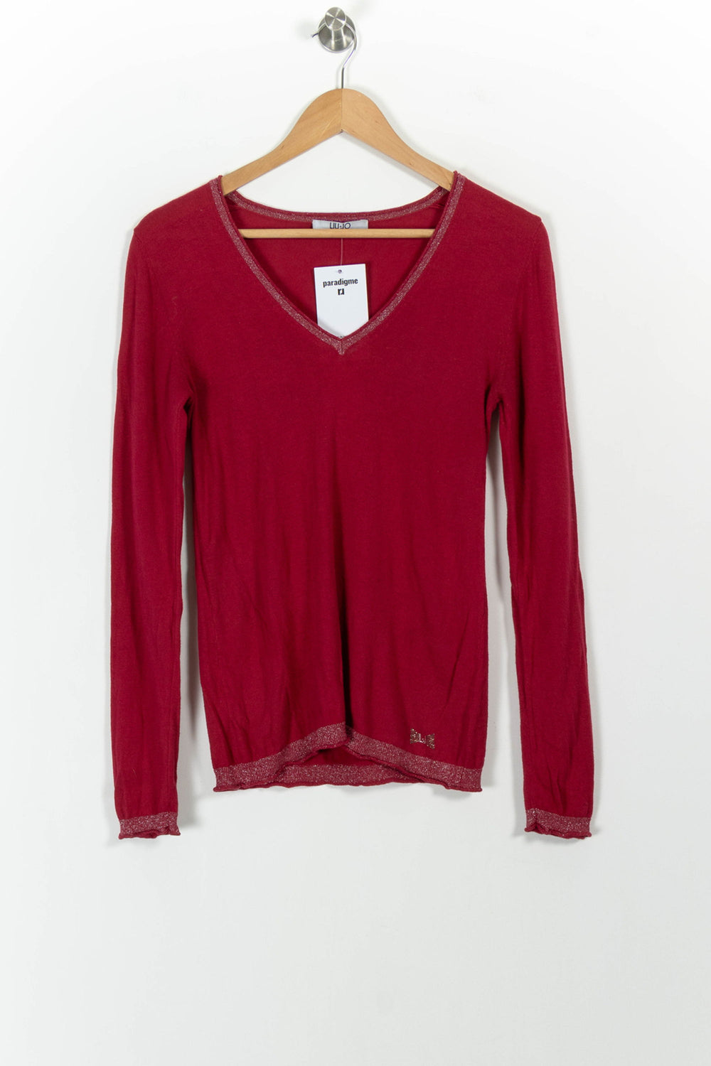 Pull Rose - Taille S/36 de la marque Liu Jo | PARAD101527 - Vendu par Paradigme - Image 2