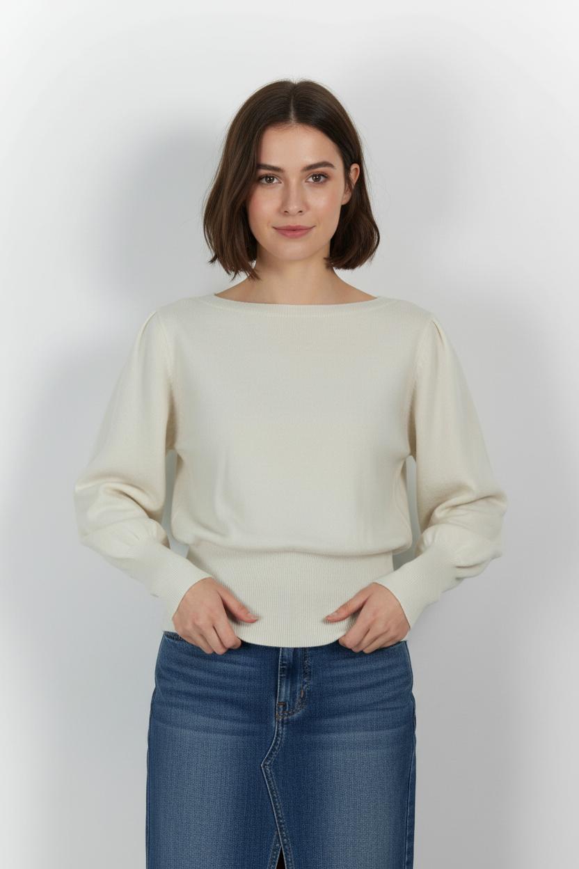 Pull Blanc - Taille M/38 de la marque Comptoir des Cotonniers | PARAD101544 - Vendu par Paradigme - Image 1