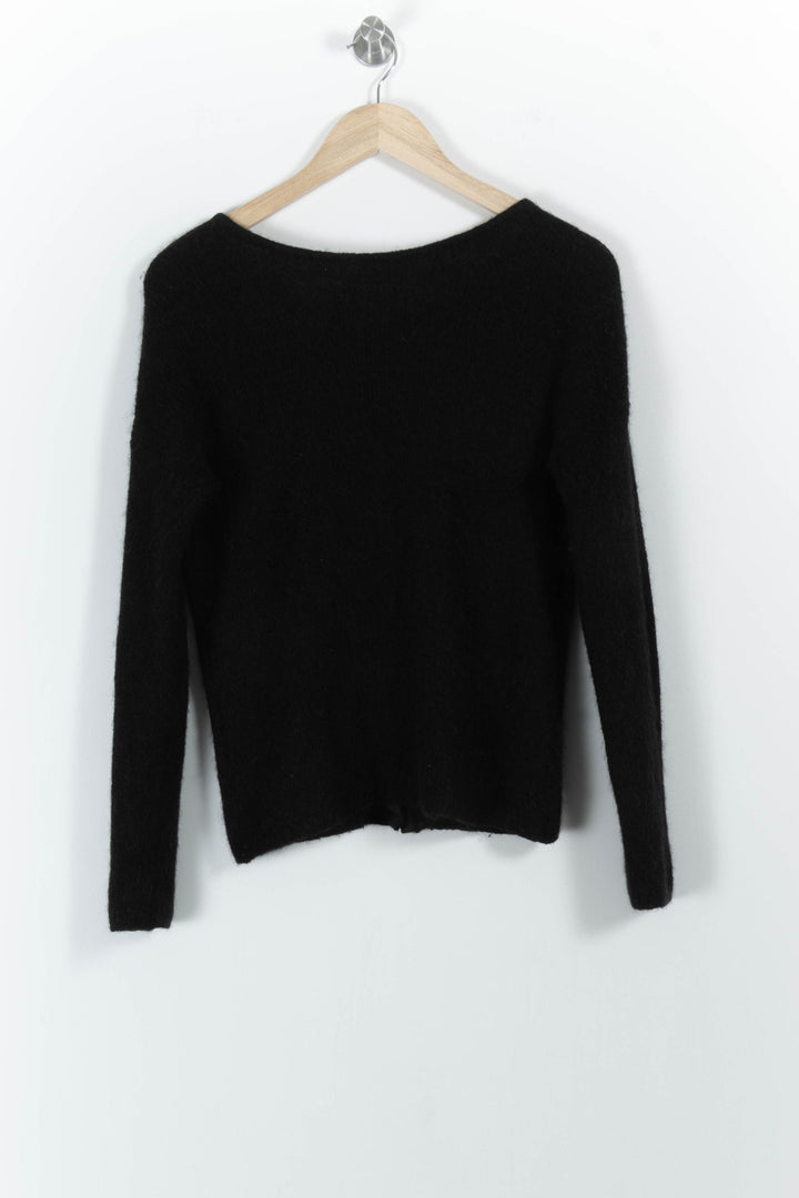 Cardigan Noir - Taille M/38 de la marque Sézane | PARAD101549 - Vendu par Paradigme - Image 4
