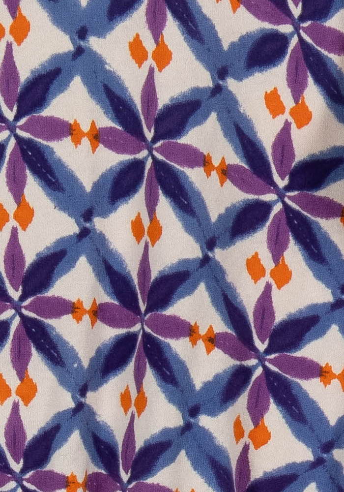 Pull Violet et Bleu - Taille M/38 de la marque La Fée Maraboutée | PARAD101560 - Vendu par Paradigme - Image 3