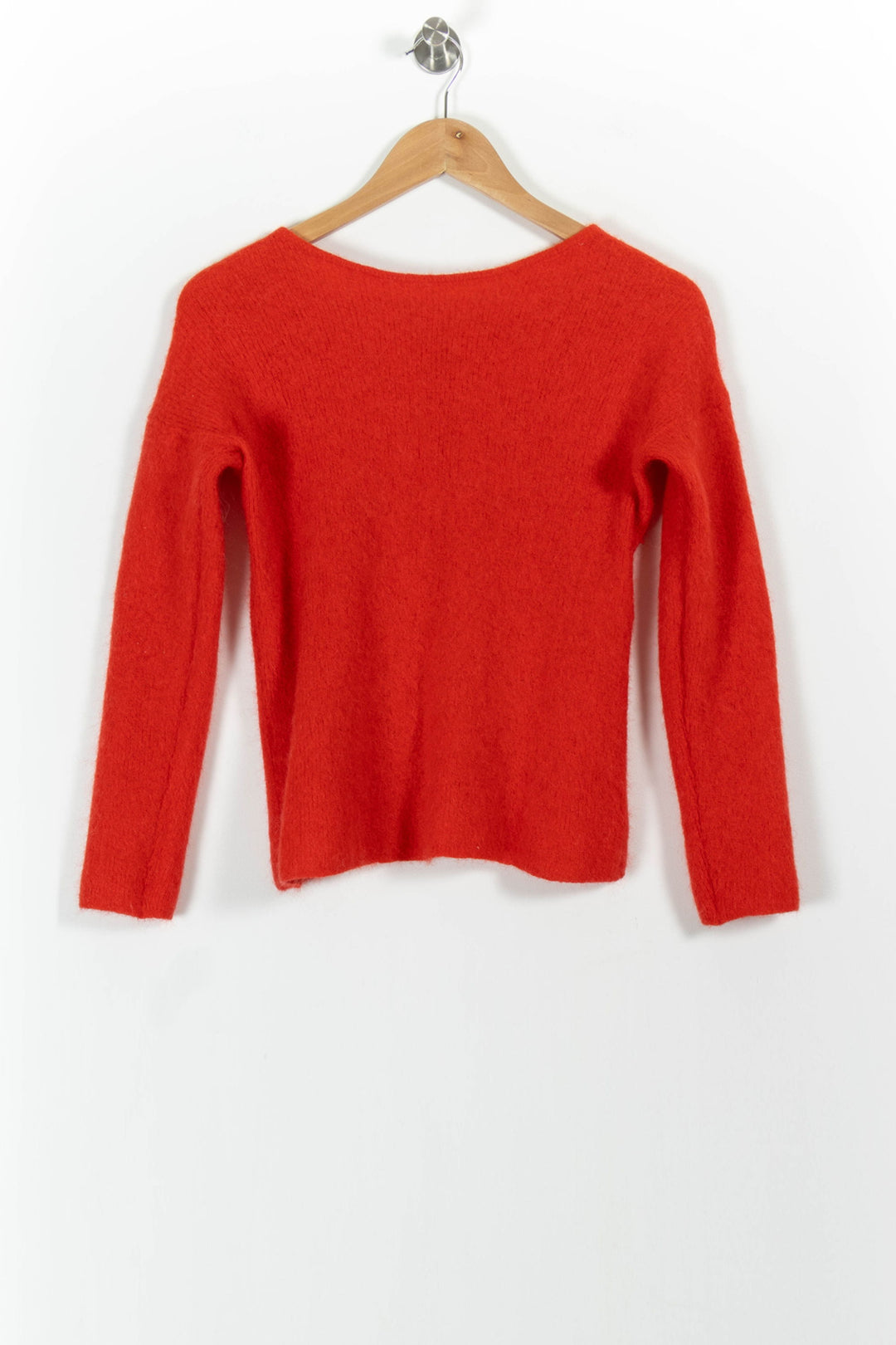 Cardigan Rouge - Taille S/36 de la marque Sézane | PARAD101569 - Vendu par Paradigme - Image 4