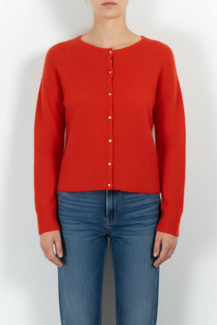 Cardigan Rouge - Taille S/36 de la marque Sézane | PARAD101569 - Vendu par Paradigme - Image 1