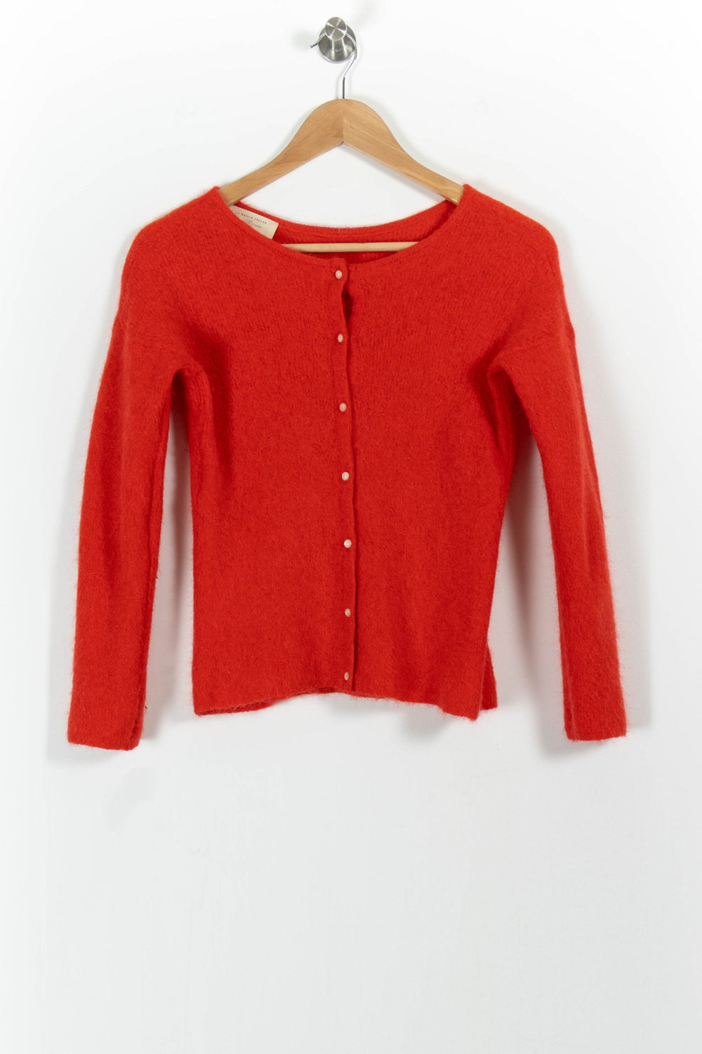 Cardigan Rouge - Taille S/36 de la marque Sézane | PARAD101569 - Vendu par Paradigme - Image 2