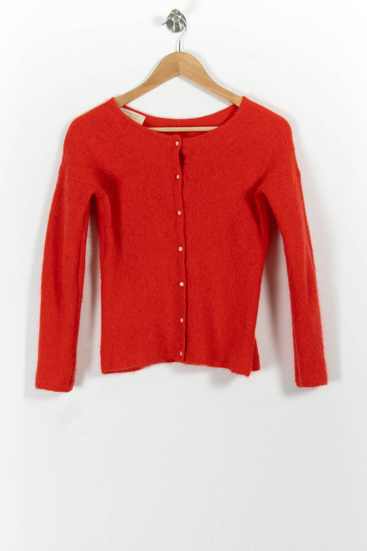 Cardigan Rouge - Taille S/36 de la marque Sézane | PARAD101569 - Vendu par Paradigme - Image 2