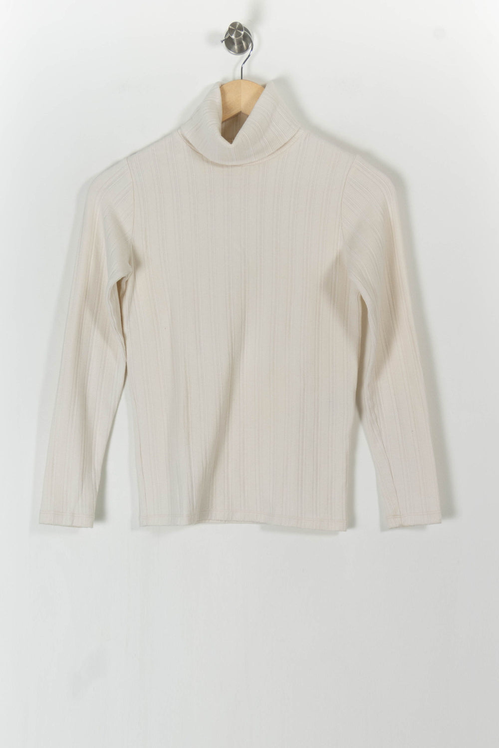 Pull Col Roulé Blanc - Taille XS/34 de la marque Sessùn | PARAD101581 - Vendu par Paradigme - Image 2