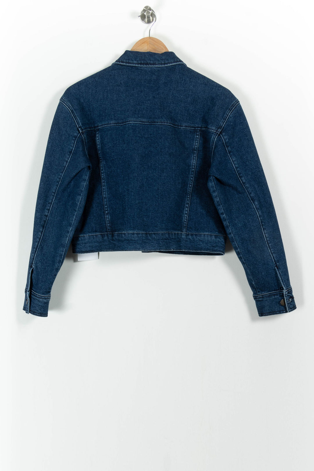 Veste en Jean Bleue - Taille S/36 de la marque Kookai | PARAD101582 - Vendu par Paradigme - Image 4