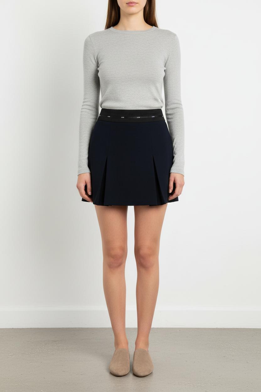 Jupe Plissée Bleue - Taille S/36 de la marque Liu Jo | PARAD101590 - Vendu par Paradigme - Image 1