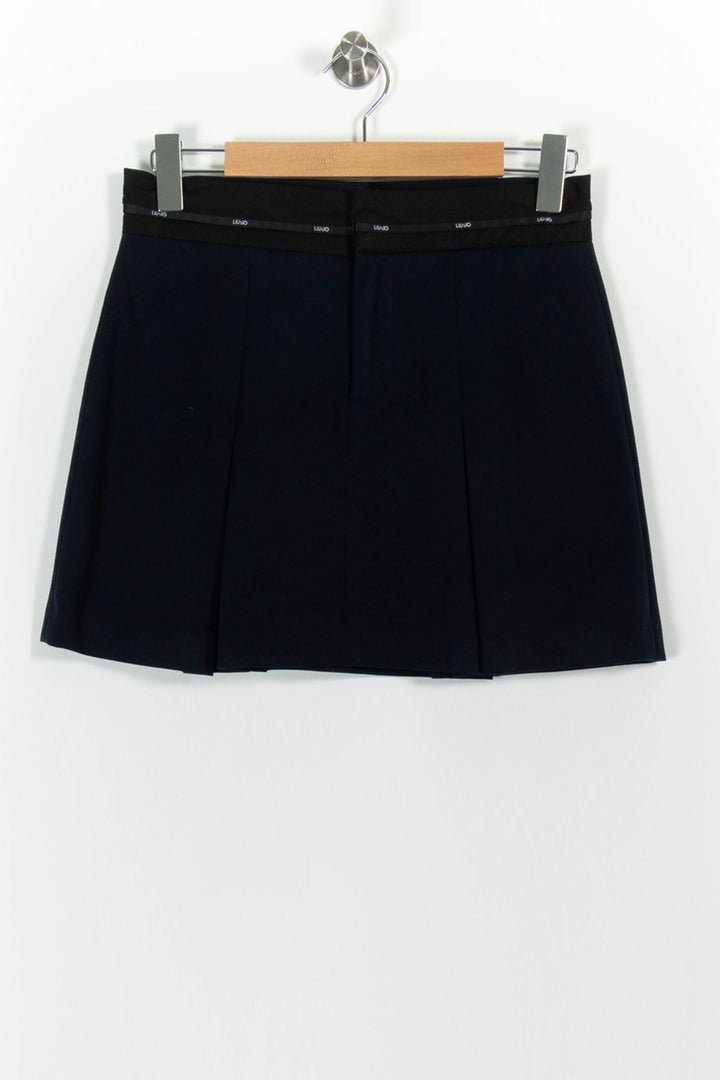 Jupe Plissée Bleue - Taille S/36 de la marque Liu Jo | PARAD101590 - Vendu par Paradigme - Image 2