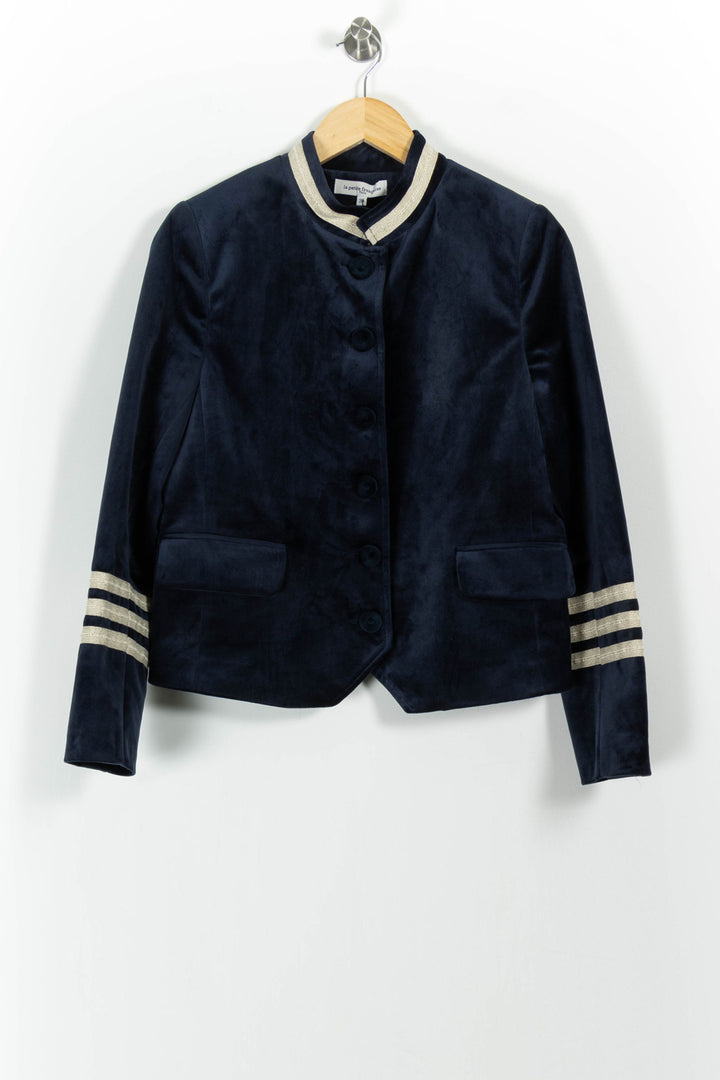 Veste Bleu et Beige - Taille M/38 de la marque La Française | PARAD101595 - Vendu par Paradigme - Image 2
