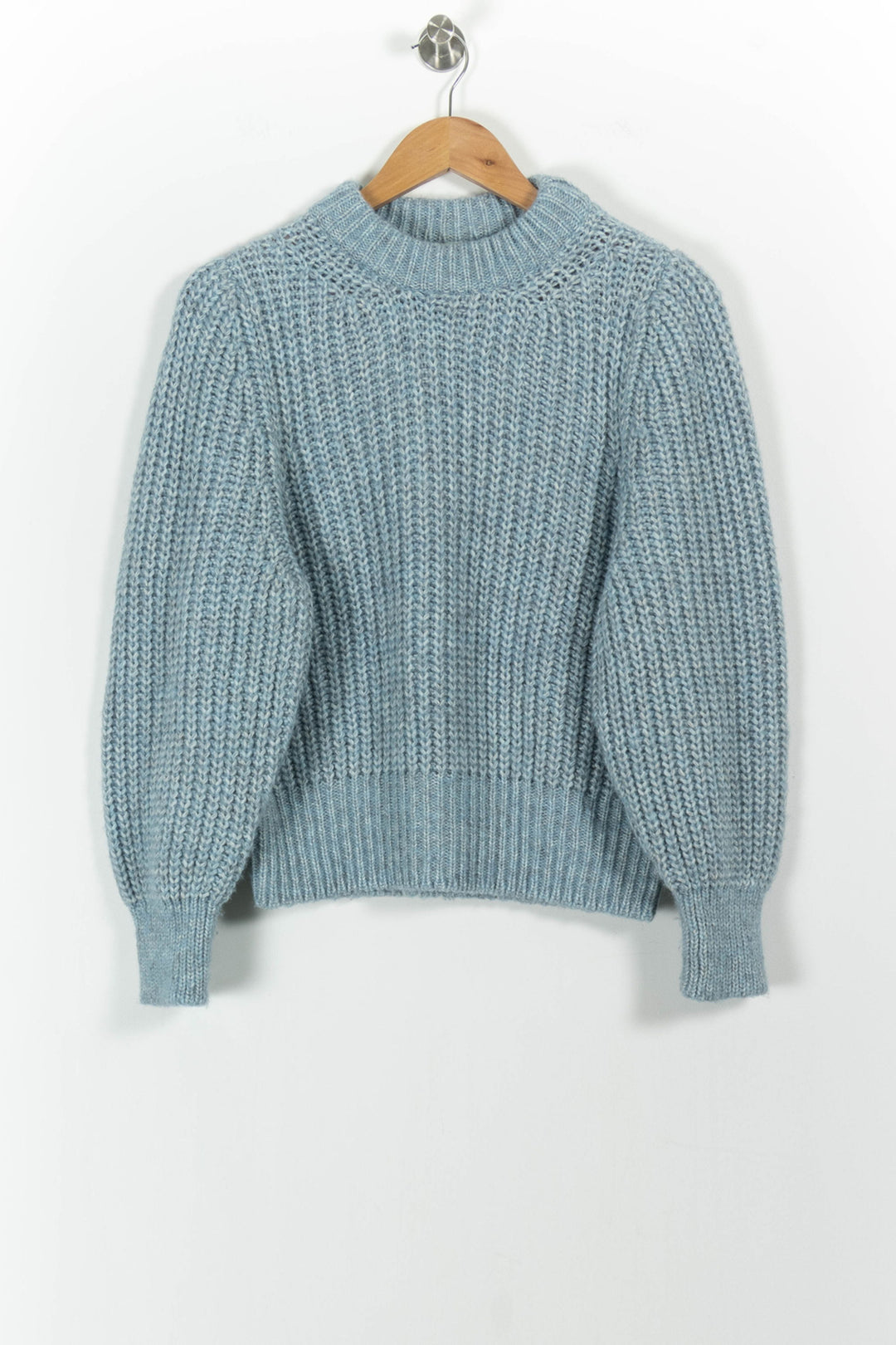Pull Bleu - Taille S/36 de la marque Bellerose | PARAD101599 - Vendu par Paradigme - Image 2