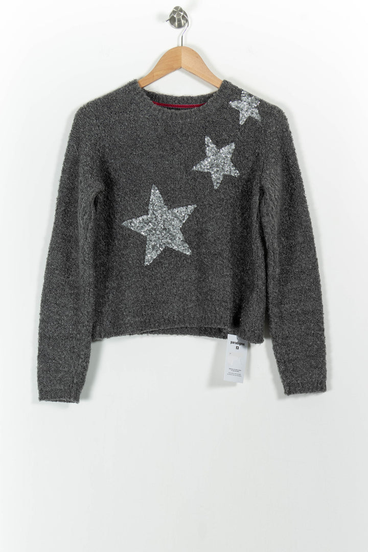 Pull Gris - Taille M/38 de la marque IKKS | PARAD101607 - Vendu par Paradigme - Image 2