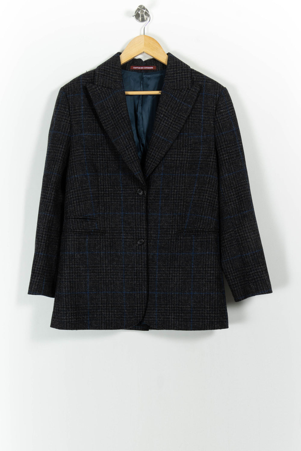 Blazer Noir et Bleu - Taille XS/34 de la marque Comptoir des Cotonniers | PARAD101613 - Vendu par Paradigme - Image 2