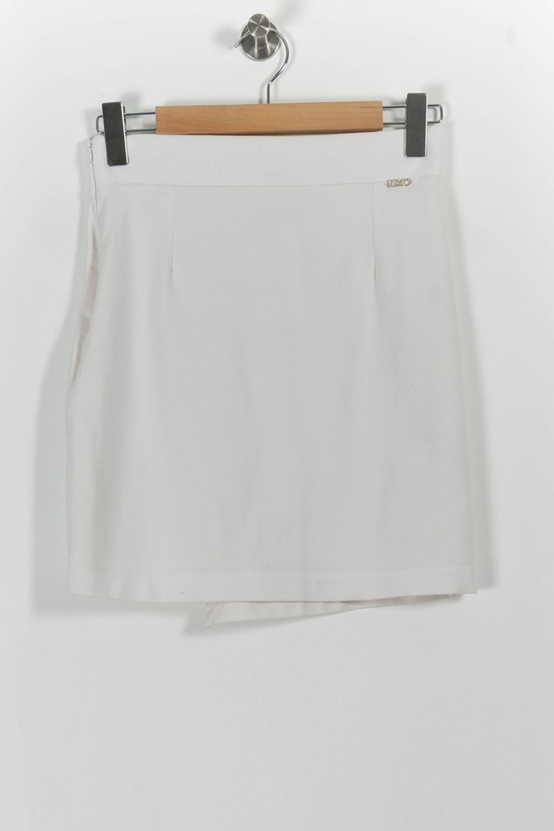 Jupe Drapée Blanche - Taille L/40 de la marque Liu Jo | PARAD101617 - Vendu par Paradigme - Image 4