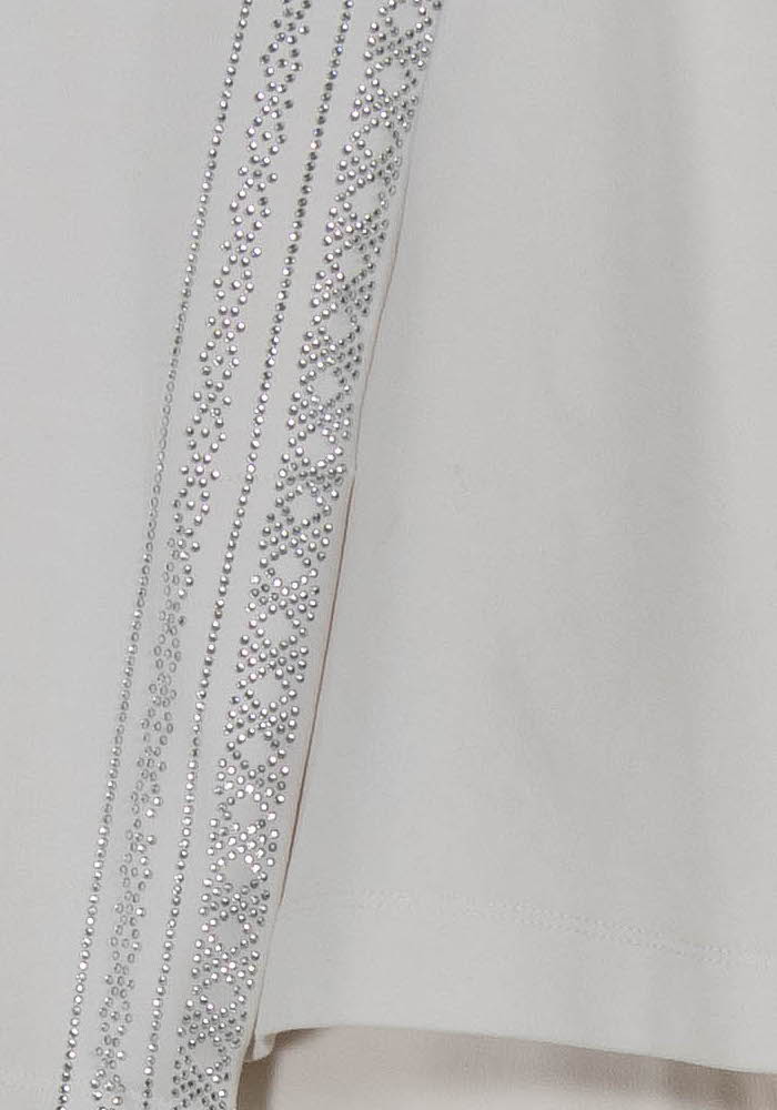 Jupe Drapée Blanche - Taille L/40 de la marque Liu Jo | PARAD101617 - Vendu par Paradigme - Image 3