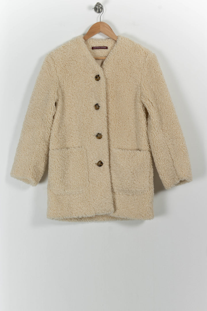 Manteau Écru - Taille S/36 de la marque Comptoir des Cotonniers | PARAD101622 - Vendu par Paradigme - Image 2