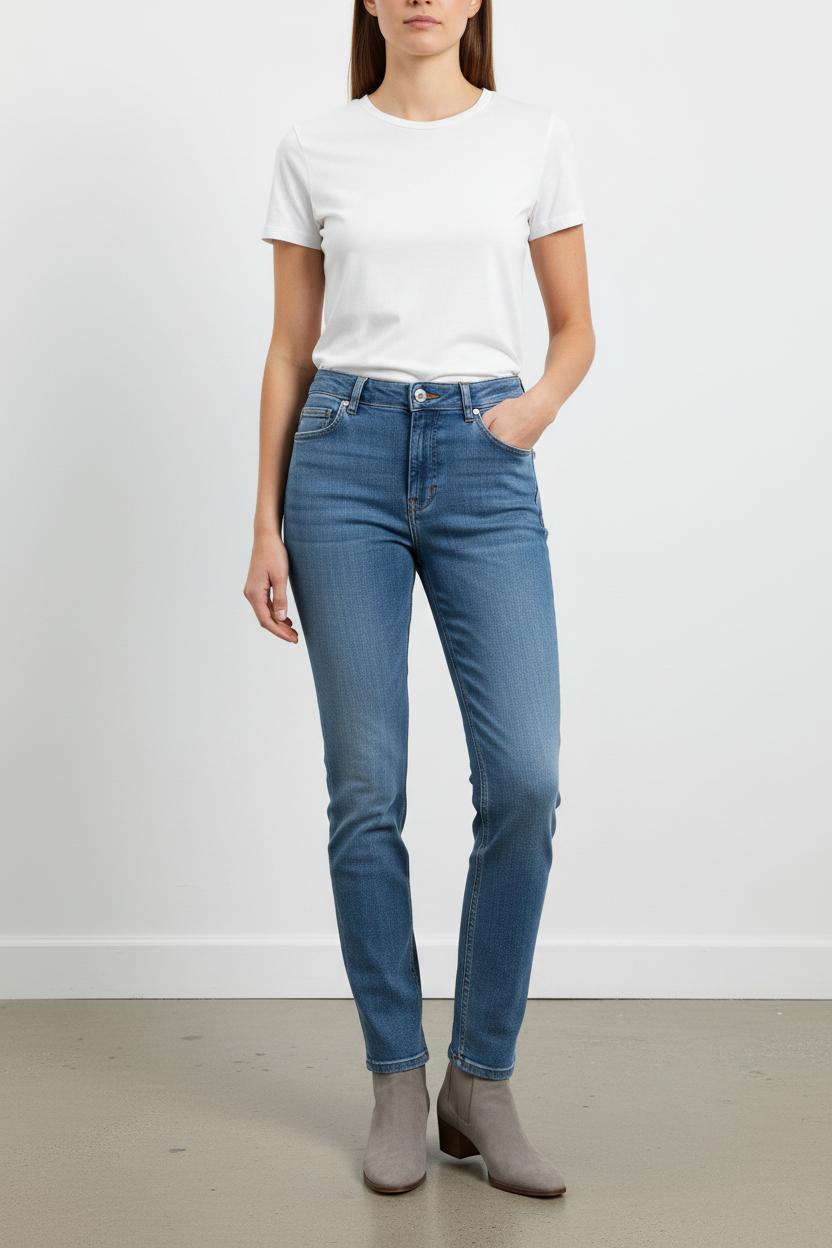 Jean Droit Bleu - Taille XS/34 de la marque IRO | PARAD101625 - Vendu par Paradigme - Image 1