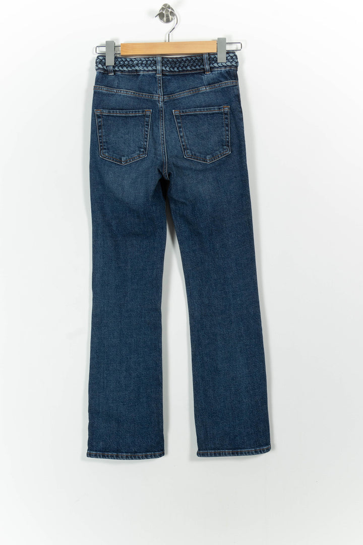 Jean Évasé Bleu - Taille XS/34 de la marque Maje | PARAD101627 - Vendu par Paradigme - Image 4