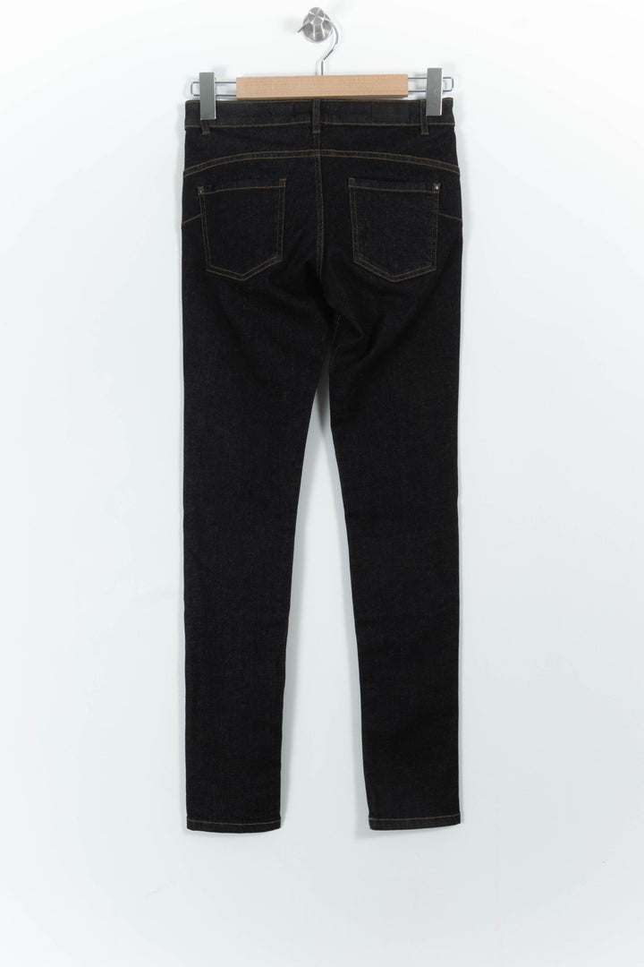 Jean Slim Noir - Taille S/36 de la marque IKKS | PARAD101629 - Vendu par Paradigme - Image 4
