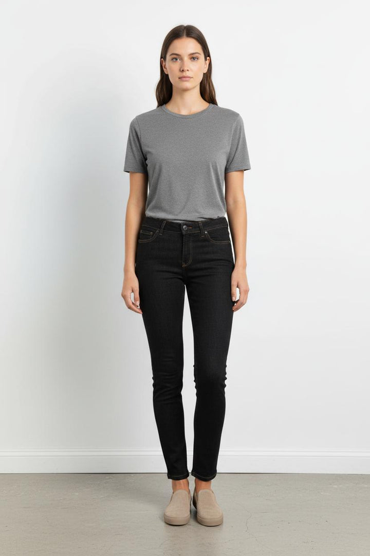 Jean Slim Noir - Taille S/36 de la marque IKKS | PARAD101629 - Vendu par Paradigme - Image 1