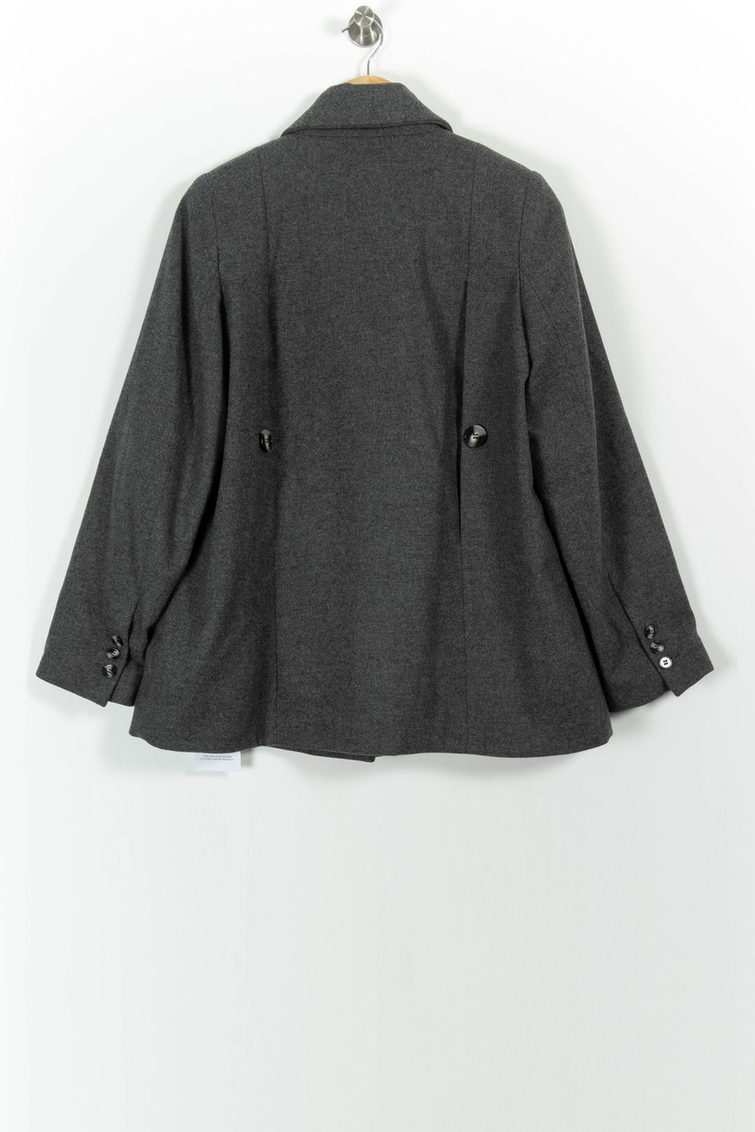Blazer Gris - Taille M/38 de la marque Stella Forest | PARAD101636 - Vendu par Paradigme - Image 4