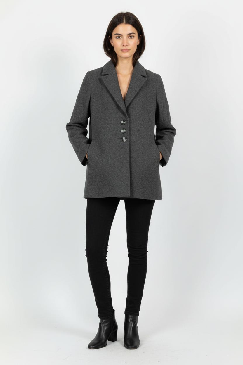 Blazer Gris - Taille M/38 de la marque Stella Forest | PARAD101636 - Vendu par Paradigme - Image 1