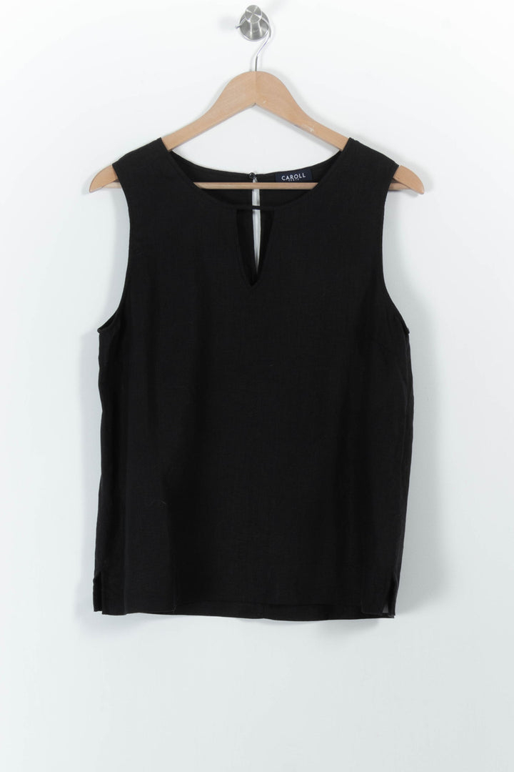 Débardeur Noir - Taille L/40 de la marque Caroll | PARAD101646 - Vendu par Paradigme - Image 2