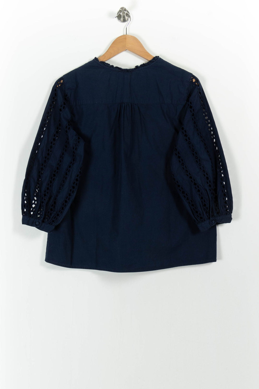 Blouse Bleue - Taille L/40 de la marque Maison 123 | PARAD101652 - Vendu par Paradigme - Image 4