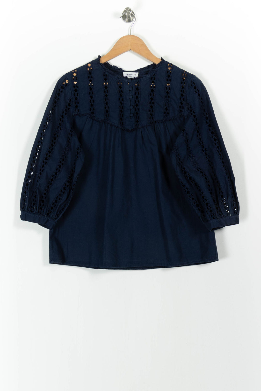Blouse Bleue - Taille L/40 de la marque Maison 123 | PARAD101652 - Vendu par Paradigme - Image 2