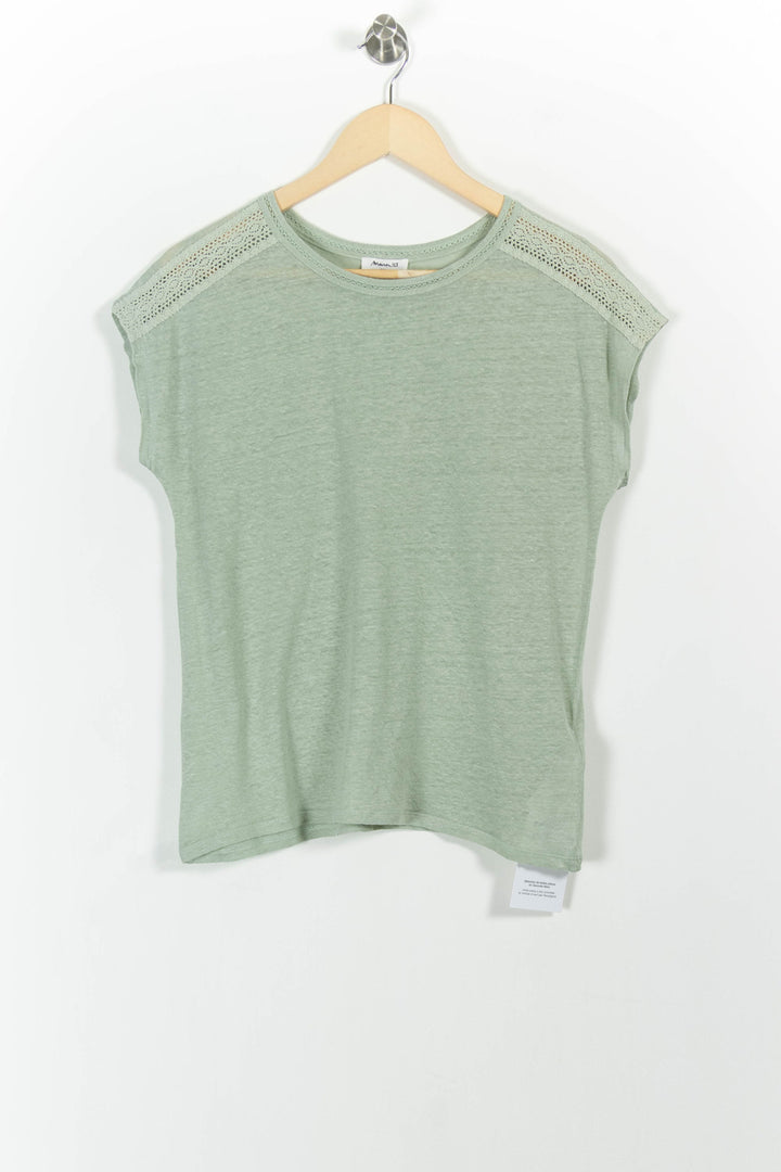Top Vert - Taille M/38 de la marque Maison 123 | PARAD101653 - Vendu par Paradigme - Image 2