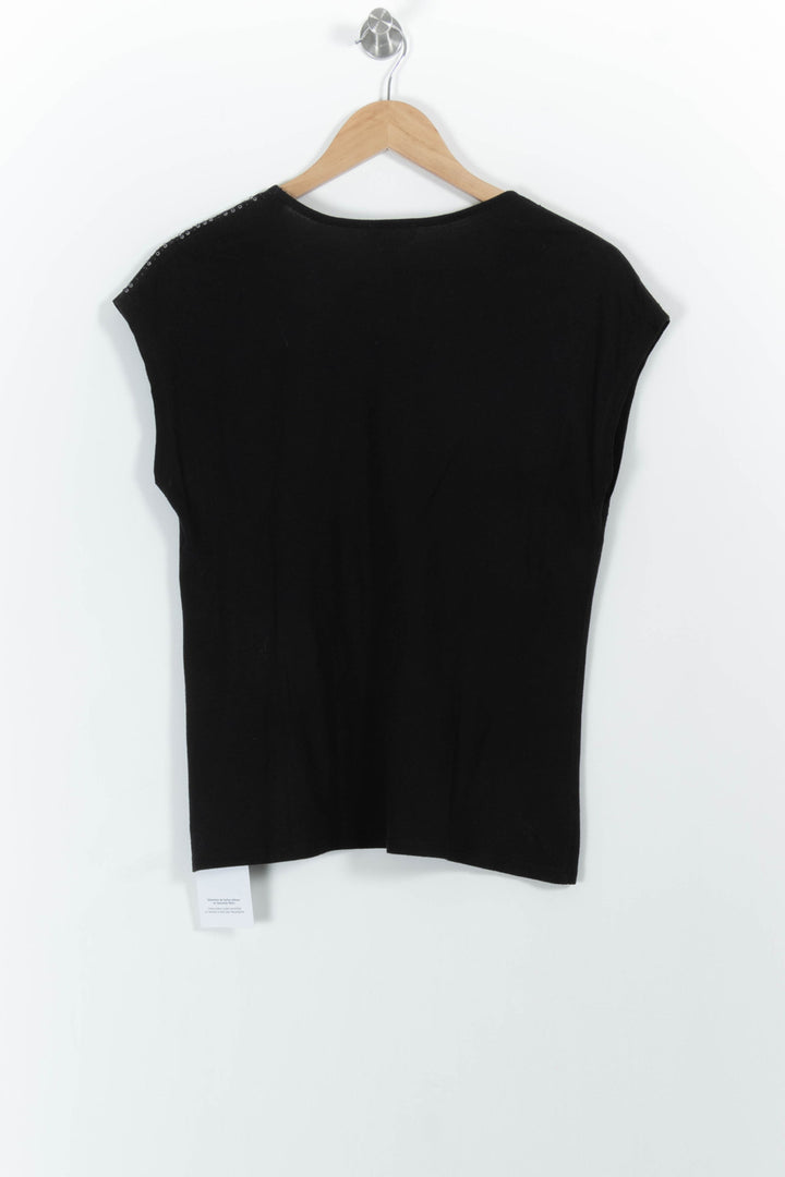 Top Noir - Taille M/38 de la marque Maison 123 | PARAD101656 - Vendu par Paradigme - Image 4
