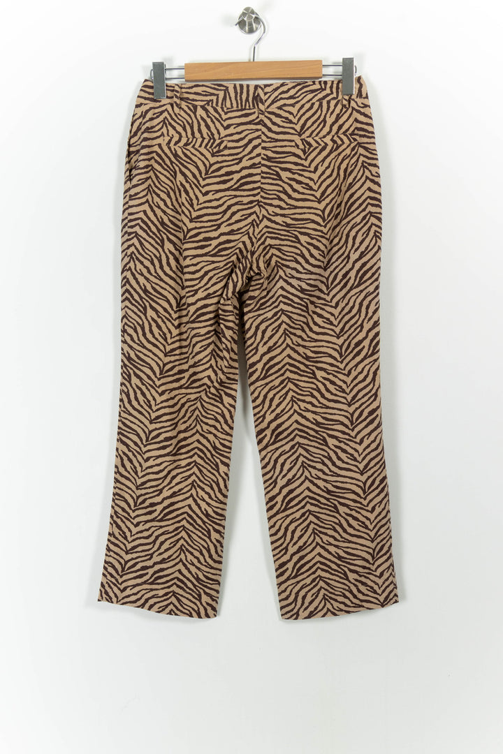Pantalon Imprimé Beige et Marron - Taille L/40 de la marque Petite Mendigote | PARAD101658 - Vendu par Paradigme - Image 4