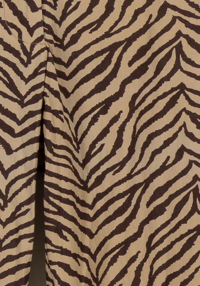 Pantalon Imprimé Beige et Marron - Taille L/40 de la marque Petite Mendigote | PARAD101658 - Vendu par Paradigme - Image 3