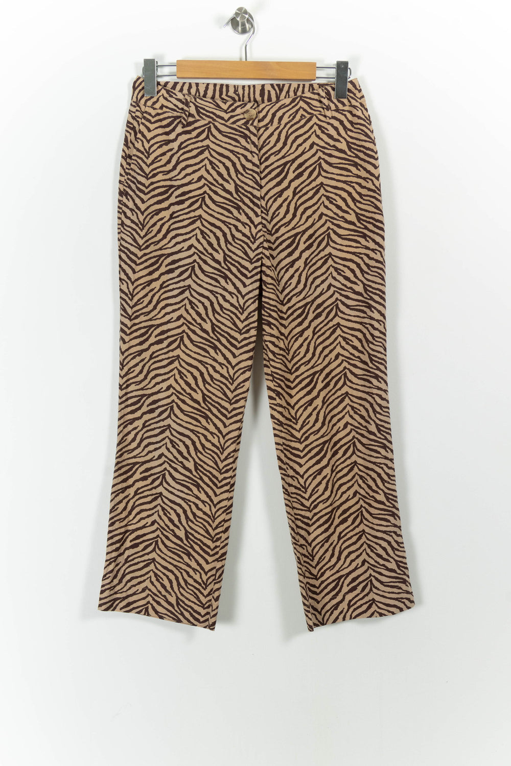 Pantalon Imprimé Beige et Marron - Taille L/40 de la marque Petite Mendigote | PARAD101658 - Vendu par Paradigme - Image 2