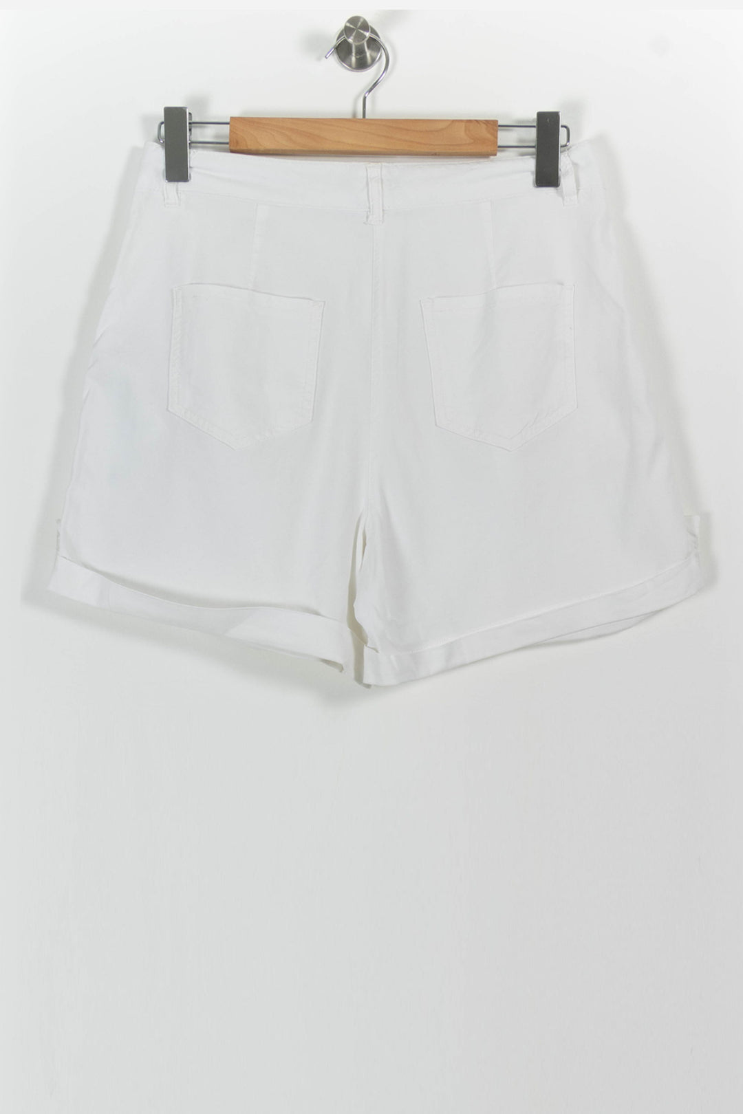 Short Blanc - Taille L/40 de la marque Caroll | PARAD101659 - Vendu par Paradigme - Image 4