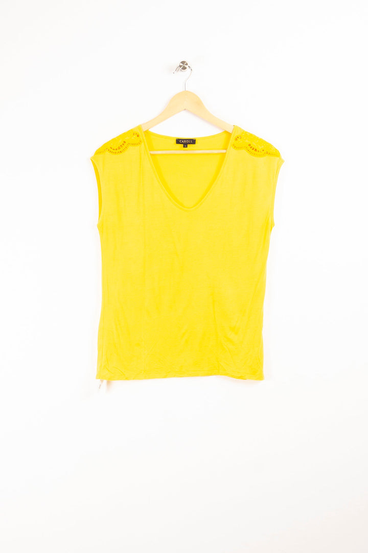 T-shirt jaune - S / 36
