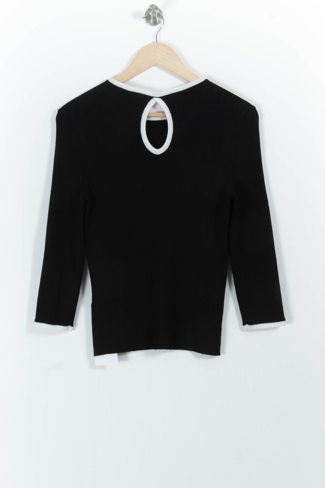 Pull Noir et Blanc - Taille L/40 de la marque Pablo | PARAD101663 - Vendu par Paradigme - Image 4